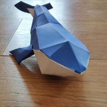 Кит паперкрафт