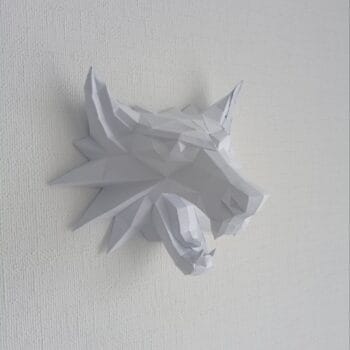 Трофей Медальйона із Відьмака 3Д Papercraft