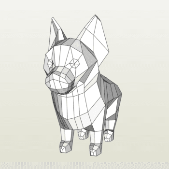 КОРГІ ПАПЕРКРАФТ