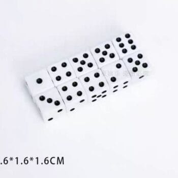 Кубики гральні 1,6 см. для настільних ігор