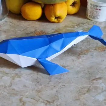 Кит паперкрафт