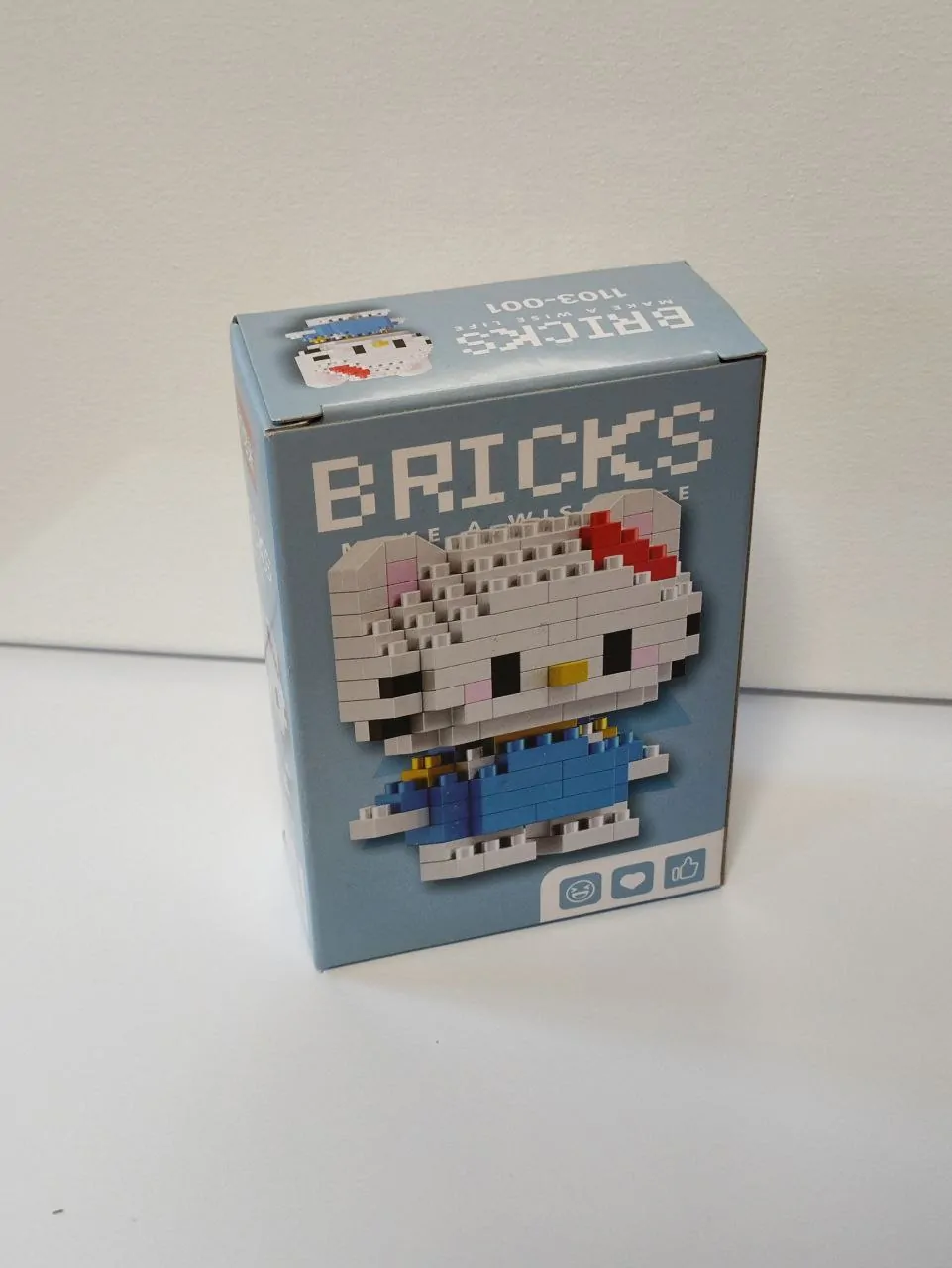 онструктор Хелоу Кітті з бантиком Bricks фігурка Hello Kitty онструктор Хелоу Кітті з бантиком Bricks фігурка Hello Kitty