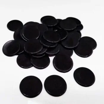 фішки білі не прозорі круглі