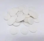 фішки білі не прозорі круглі